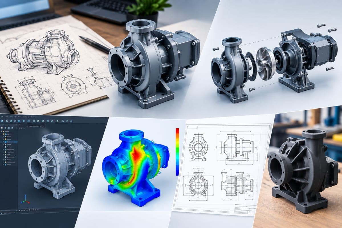 Technical diagram or work sample representing Product Design & Development